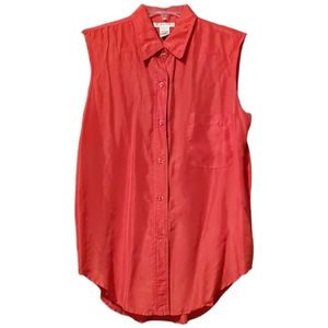 Vintage DC Sport Sleeveless Silk Shirt